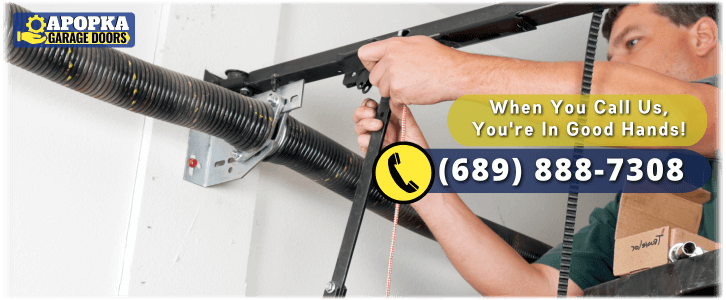 Broken Garage Door Spring Apopka FL